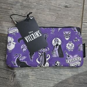 Disney Purple Villains Zip Pouch